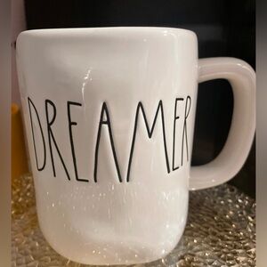 Rae Dunn White 'Dreamer' Mug